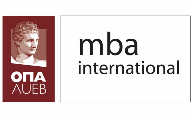 imba international aueb logo